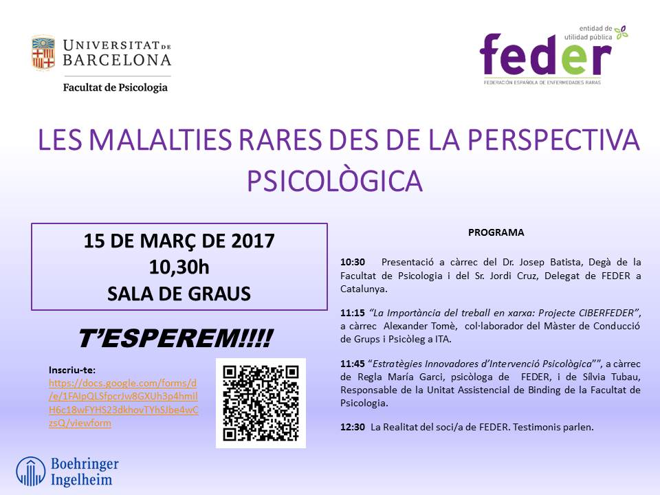 UB Facultat Psicologia FEDER AELALD Déficit de Lipasa Ácida Lisosomal